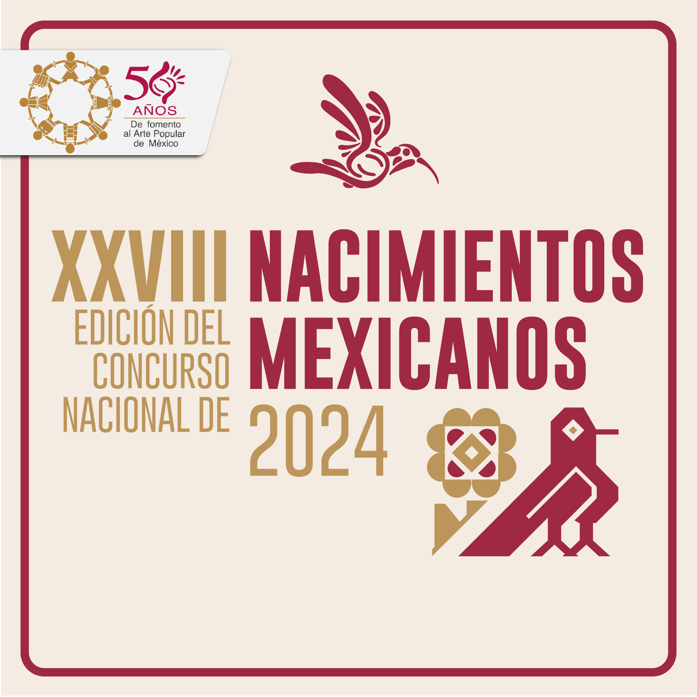 Convocatoria XXVIII Concurso Nacional de Nacimientos Mexicanos 2024